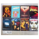Horror Movies on DVD Set of Eight