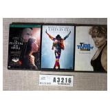 Music Video & Musicals on DVD Set of Three