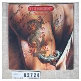 Ted Nugent Vinyl Record Signed