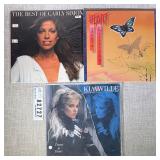Vinyl Records Heart Kim Wilde Carly Simon