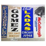 Vintage Michigan Political Posters Set of Four