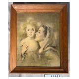 Framed Giclee Mother's Love Florence Kroger