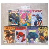 Marvel Mythos & Captain America Comic Books
