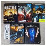 Horror Movies on DVD Lot of Five