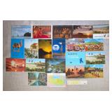 Vintage Tourist Postcards Asian Countries