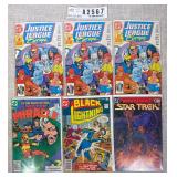 Vintage DC Comic Books Lot of Six
