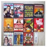 Comedy Movie DVDs Set of Eleven