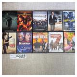 Action Adventure Movies on DVD Lot of Ten