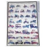 Antique Cars Poster Early American Automobiles