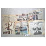 Vintage Michigan Newspapers 1980's & 1990's