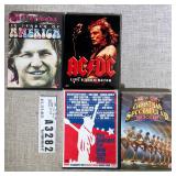 Documentary & Music Movies on DVD Lot of 4