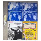 Political Books MLK Americana Set of Four