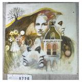 Original Oil Painting 16 x 16 Inches