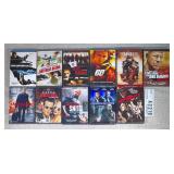 Action Adventures DVDs Lot of 11