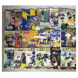 Vintage College Football Programs Michigan Ohio