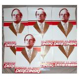 Vintage Political Derezinski Posters