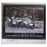 Dale Earnhardt Teamwork Poster 1998