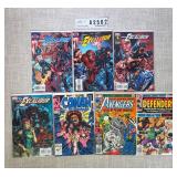 Marvel Comic Books Avengers Excalibur Lot of 7