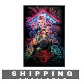 Stranger Things 3  Framed TV Show Poster