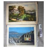 Vintage Lithographs Currier & Ives San Francisco