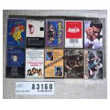 Vintage Cassette Tapes Lot of Ten