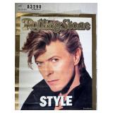 Vintage Rolling Stone David Bowie Poster