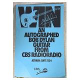 Vintage Bob Dylan Promotional Ad