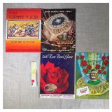 Vintage Rose & Holiday Bowl Programs