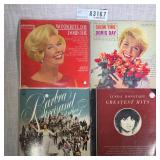 Vinyl Records Streisand Day & Ronstadt