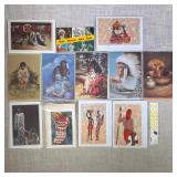 Native American & African Cards & Postcards