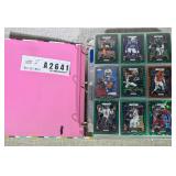 Football and Hockey Sports Trading Cards in Binder