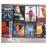 Action Adventure Movies on DVD Lot of Eight