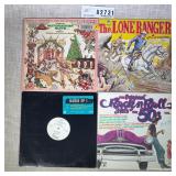 Vinyl Records Lone Ranger Nutcracker Radio