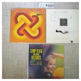 Three Vintage Vinyl Records