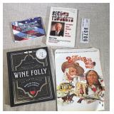 Book Lot of 4 Wine, History, Self Help