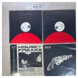 4 Vinyl Records Cars Black Cat Bone Felony