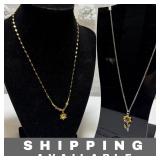 Necklace Bailey Amsterdam Sun & Sunflower Lot of 2