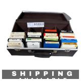 18 Rock Eight Tracks & Storage Carrying Case