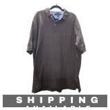 Mens Tommy Hilfiger Polo Shirt Brown Size XXL