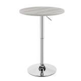 Modern Round Hydraulic Cocktail Table New