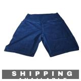 Shorts Denim High Waisted Dark Blue 31' Waist
