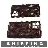 Lot of 2 iPhone 14 Pro Max Wavy Edge Phone Case