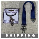 Bookmark Cross Design & Cross Culture Necklace