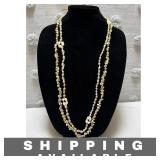Handmade Boho Beach Shell Necklace Lot of 2