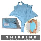 One Piece Swimsuit Blue 2XL Lot of 2 New