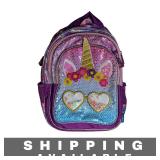 Unicorn Sequin Toddler Backpack New