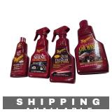 4 Cleaning Bottles Car Care Detailing Kit