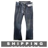 Relaxed Bootcut Jeans Medium Dark Wash Denim 32/33