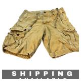 Shorts Cargo Abercrombie & Fitch Khaki 34