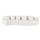 Pure Foam Curved Modular Sofa Cushions Only New